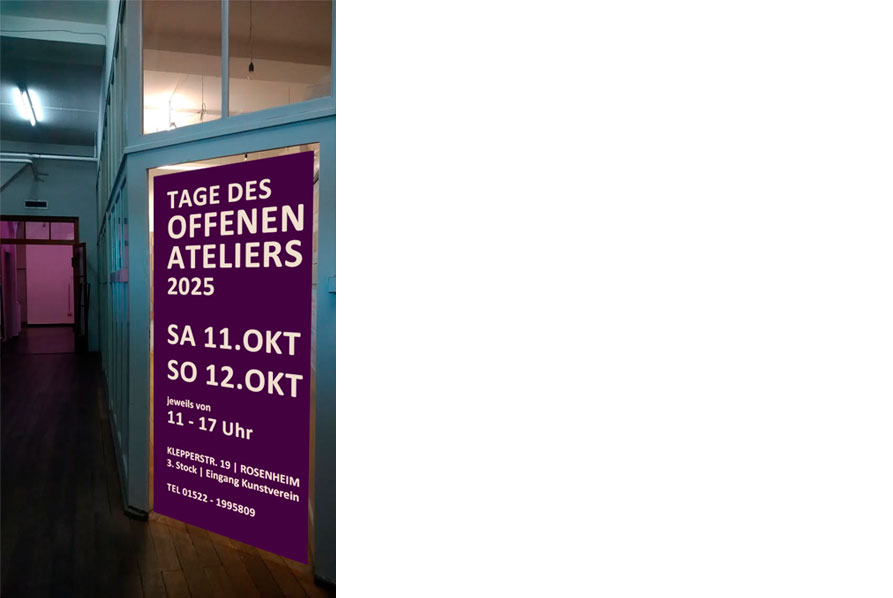 BERNHARD PAUL Tage des offenen Ateliers 2025